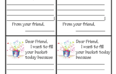 4 Best Images Of Printable Bucket Filler Slips Free Printable Bucket Filler Slips Bucket Fil Bucket Filler Bucket Filling Classroom Bucket Filler Activities