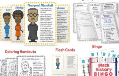 5 Done For You Black History Month Printable Activities