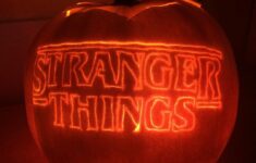 6 Perfect Pumpkin Ideas For All Fans Obsessed With Stranger Things Stranger Things Pumpkin Halloween Pumpkin Carving Stencils Halloween Pumpkin Designs