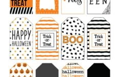 60 Free Printable Halloween Tags Printabulls