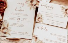 A Wild Bloom Printables Editable Wedding Invitation Templates wildbloomdesignstudio Profile Pinterest