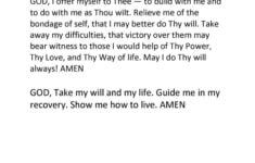 AA Third Step Prayer 12stepsofaa