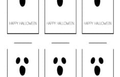 Adorable Free Printable Halloween Tags Ghosts Pink Peppermint Design
