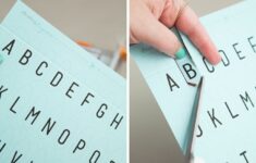 Adorable FREE Printable Mini Alphabet Banner