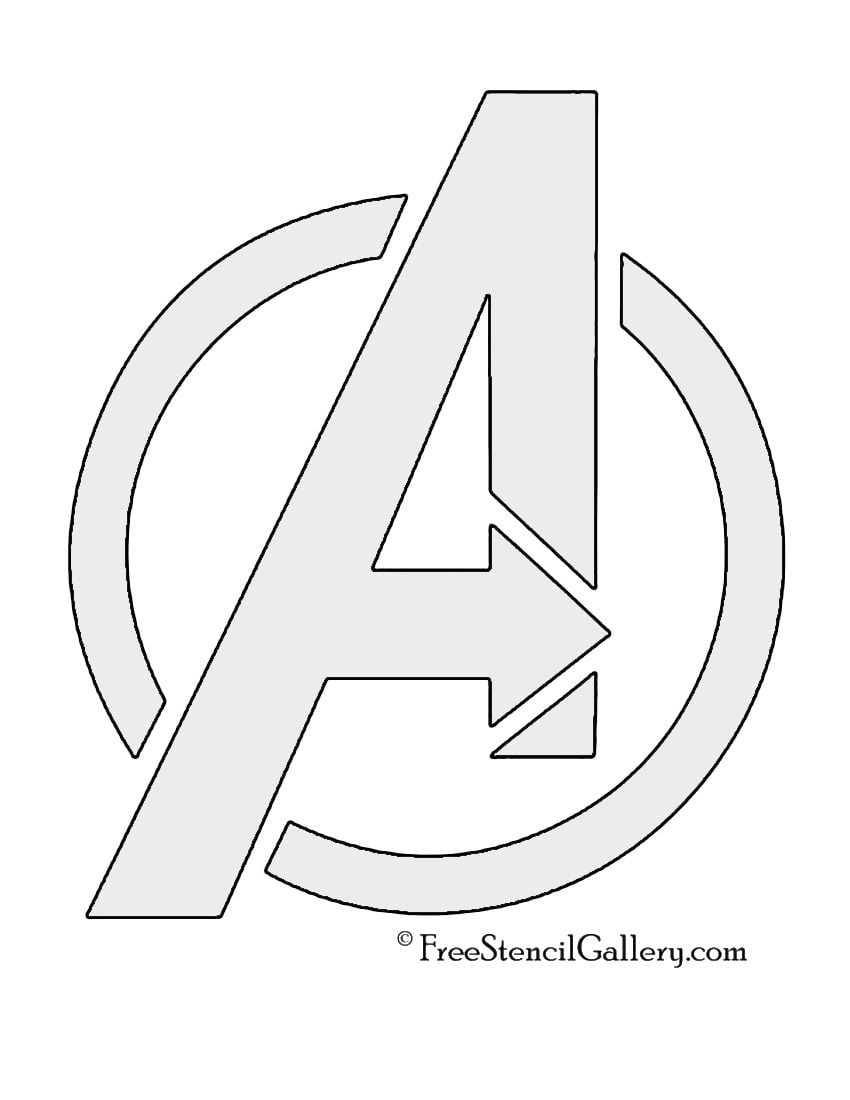 Printable Avengers Logo - Free Printable