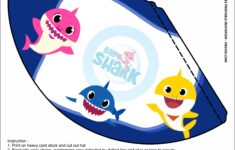 Baby Shark Hat Templates Download Hundreds FREE PRINTABLE Birthday Invitation Templates Media