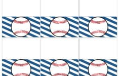 Baseball Place Card Holders Free Printable Paper Trail Design