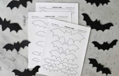 Bat Template Free Printable Childhood Magic