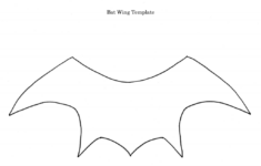 Bat Wing Template pdf Google Disk