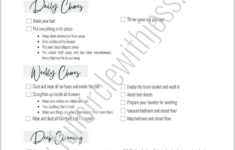 Bedroom Cleaning Checklist For Teens Super Helpful And Easy To Follow Cleaning Checklist For Teens And Tweens Full Circle With Jess