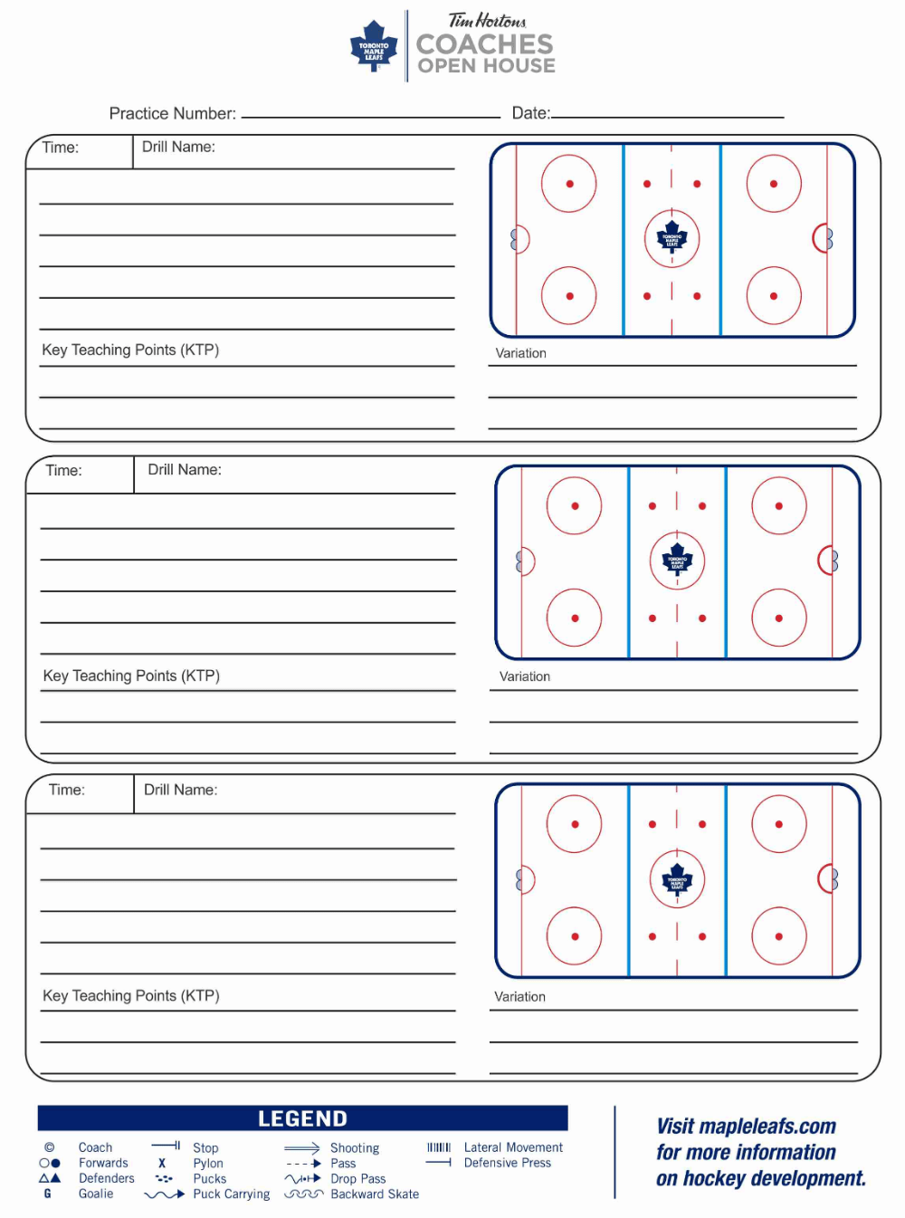 Printable Hockey Lineup Cards Free Printable