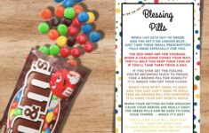 Blessing Pills Tag Christian Tag Encouragement Tag M M Tag Etsy de