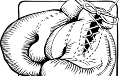 Boxing Gloves Coloring Page Free Printable Coloring Pages