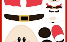 Build A Santa Printable Free Printable Paper Santa Claus Template Preschool Christmas Santa Claus Crafts Free Printable Crafts