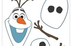 Build Your Own Olaf Printable Disney On Ice