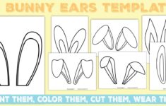 Bunny Ears Template 30 Printable Bunny Ears Outlines To Cut Out