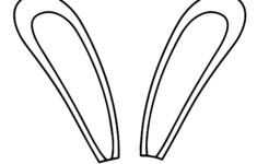 Bunny Ears Template 30 Printable Bunny Ears Outlines To Cut Out