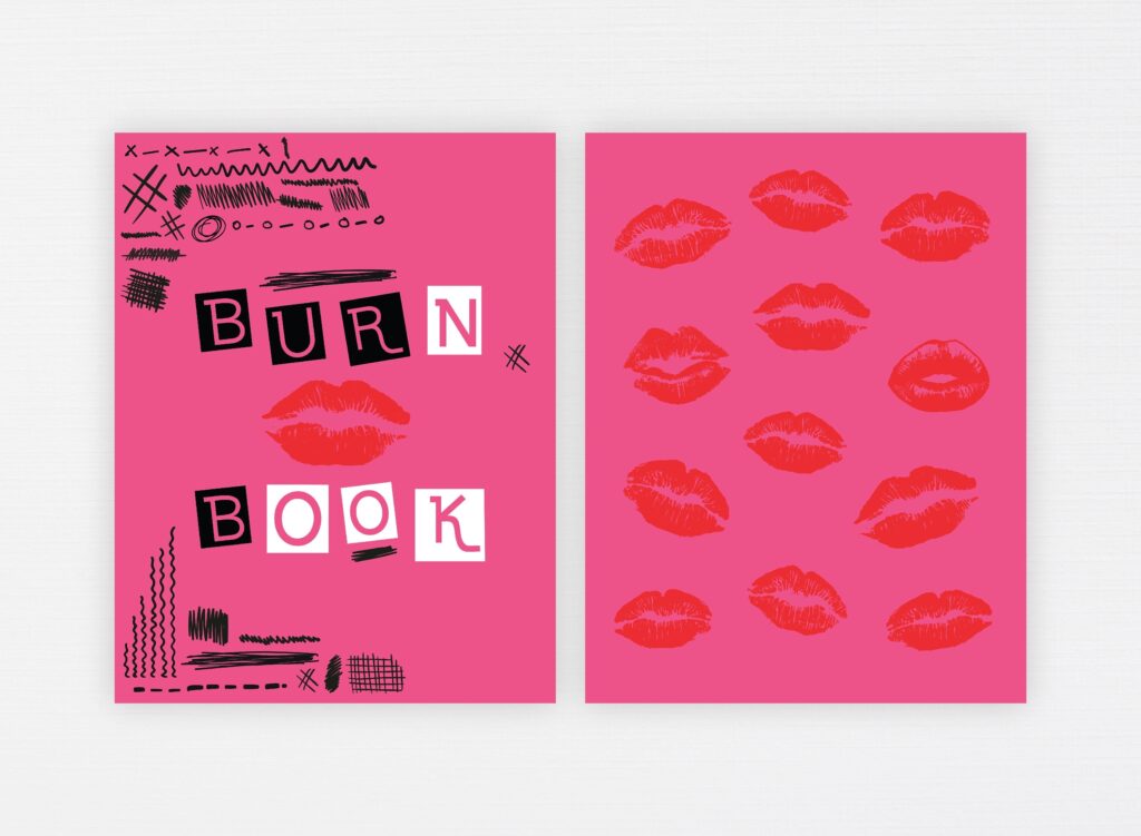 Burn Book Printable Free Printable