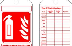 Buy Fire Inspection Tag Online At Lowest Price