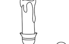 Candle Template Tim s Printables