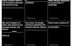 Cards Against Vampires TVD Version Cards Against Humanity Etsy de