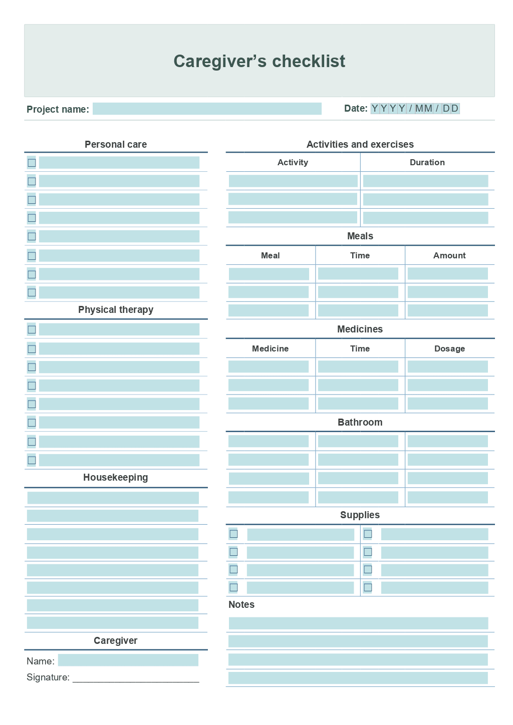 printable-caregiver-daily-checklist-template-free-printable