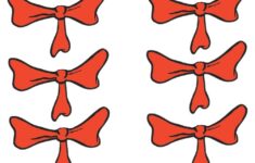 Cat In The Hat Bow Tie Pattern Clipart Dr Seuss Crafts Seuss Crafts Tie Template