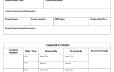 Chain Of Custody Fill Online Printable Fillable Blank PdfFiller