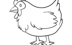 Chicken Stencil Template In 2022 Free Stencils Stencils Stencil Template