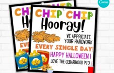 Chip Chip Hooray Gift Tag Printable