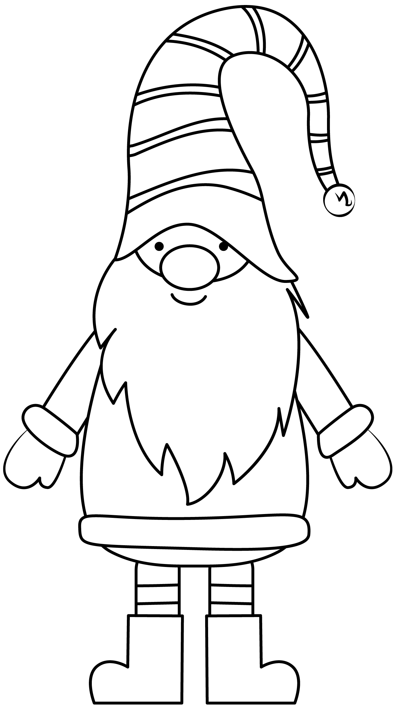 Christmas Gnome Printable Template Free Printable Papercraft Templates ...