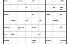 Christmas Sudoku English ESL Worksheets Pdf Doc