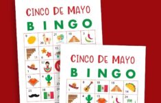 Cinco De Mayo Bingo Free Printable Fun Activities For Kids