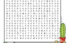 Cinco De Mayo Word Search Hard Grades 5 To Adult Made By Teachers