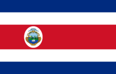 Costa Rica 1906 1964 Costa Rica Flag Costa Rican Flag Costa Rica