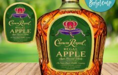 Crown Royal Regal Apple Label For Birthday Customizable DIY Bobotemp