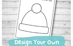 Design You Own Winter Hat Printable Template For Kids Nurtured Neurons