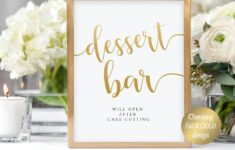 Dessert Bar Sign Printable Dessert Table Sign Printable Etsy Gift Table Signs Printable Wedding Sign Wedding Signs