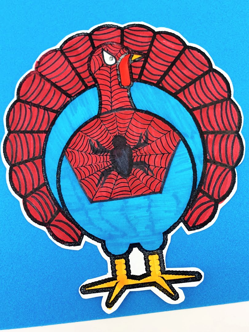 Disguise Template Printable Spiderman Turkey Disguise Free Printable