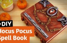 DIY Disney Hocus Pocus Spell Book Halloween Collab Sea Lemon YouTube