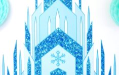 DIY Frozen Inspired Birthday Party Backdrop Party Ideas Party Printables Blog