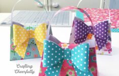 DIY Paper Purse Free Pattern Crafting Cheerfully