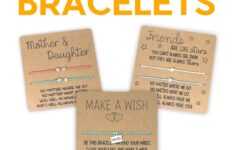 DIY Wish Bracelets Easy Gifts For Classmates Friends Jennifer Maker