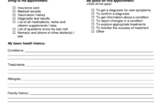 Doctor Visit Form Fill Out Sign Online DocHub