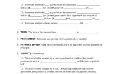 Download Florida Promissory Note Form PDF RTF Word FreeDownloads