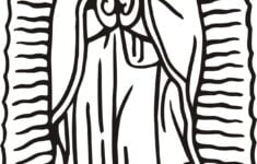 Download Or Print This Amazing Coloring Page Virgen De Guadalupe Coloring Page Drawings Art Virgin Mary Art