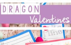 Dragon Valentine Cards Print And Cut Project