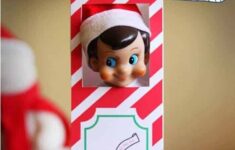 Elf Kissing Booth Printable Elf On The Shelf Arrival Idea