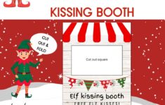 Elf On The Shelf Kissing Booth Mom Wife Busy Life