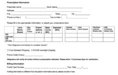 Eye Prescription Template Fill Online Printable Fillable With Doctors Prescription Template Word CUME Eye Prescription Prescription Pad Business Template